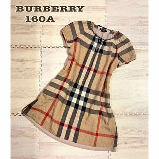 バーバリー(BURBERRY)のBURBERRY LONDON バーバリー ワンピース チュニック ノバチェック(ひざ丈ワンピース)