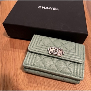 シャネル(CHANEL)のCHANEL 三つ折り財布 スモールフラップウォレット(財布)