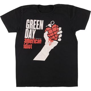 古着 GREEN DAY グリーンデイ バンドTシャツ バンT メンズS /eaa445076(Tシャツ/カットソー(半袖/袖なし))