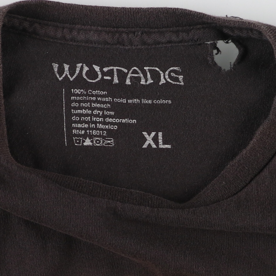 古着 WU-TANG ウータン クラン バンドTシャツ バンT メンズXL /eaa445322 メンズのトップス(Tシャツ/カットソー(半袖/袖なし))の商品写真