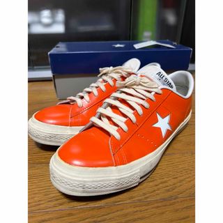 コンバース(CONVERSE)のCONVERSE コンバース ワンスター スニーカー オレンジ(スニーカー)