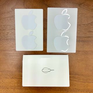 アップル(Apple)のiPhone Apple純正 アップルステッカー シム SIMピン(その他)