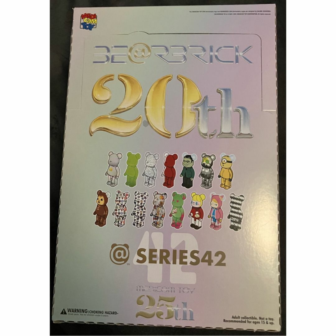 【新品未開封】BE@RBRICK 20th ＠SERIES42 ベアブリック エンタメ/ホビーのフィギュア(その他)の商品写真