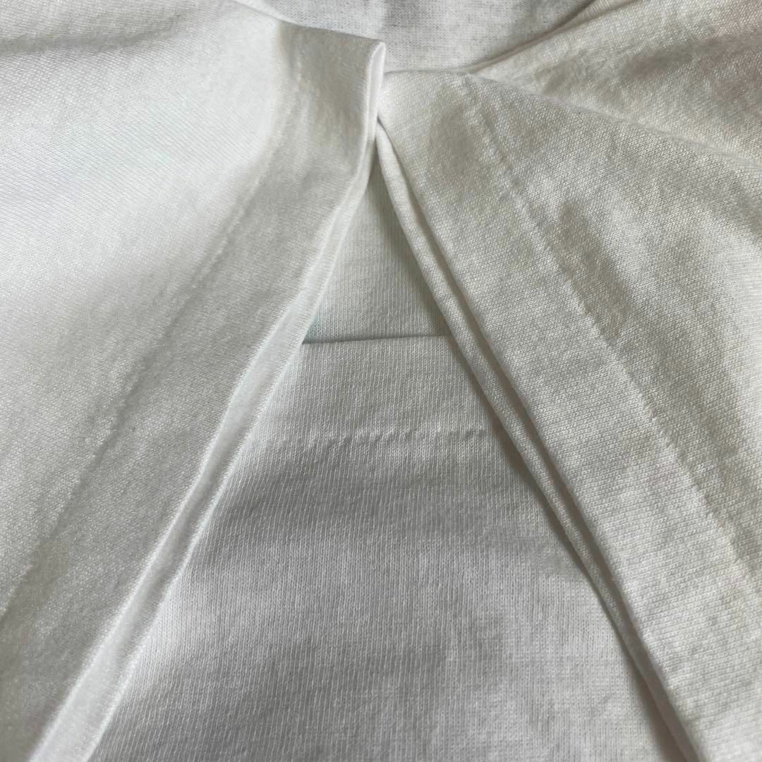 ビンテージＴシャツ　シングルステッチ　サイズＸＬ　メイドインUSA　白ホワイト メンズのトップス(Tシャツ/カットソー(半袖/袖なし))の商品写真