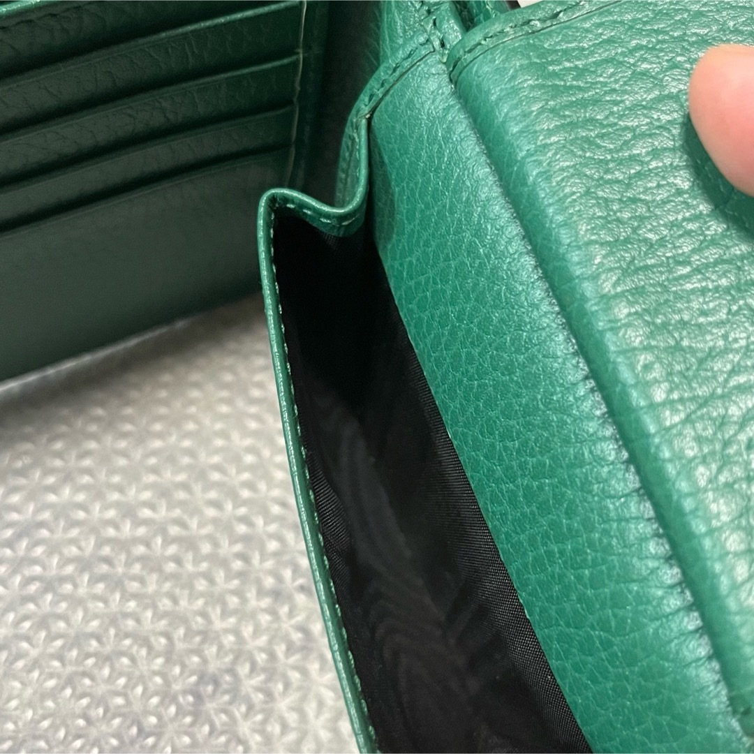 Gucci(グッチ)のGUCCI 財布　グリーン メンズのファッション小物(折り財布)の商品写真