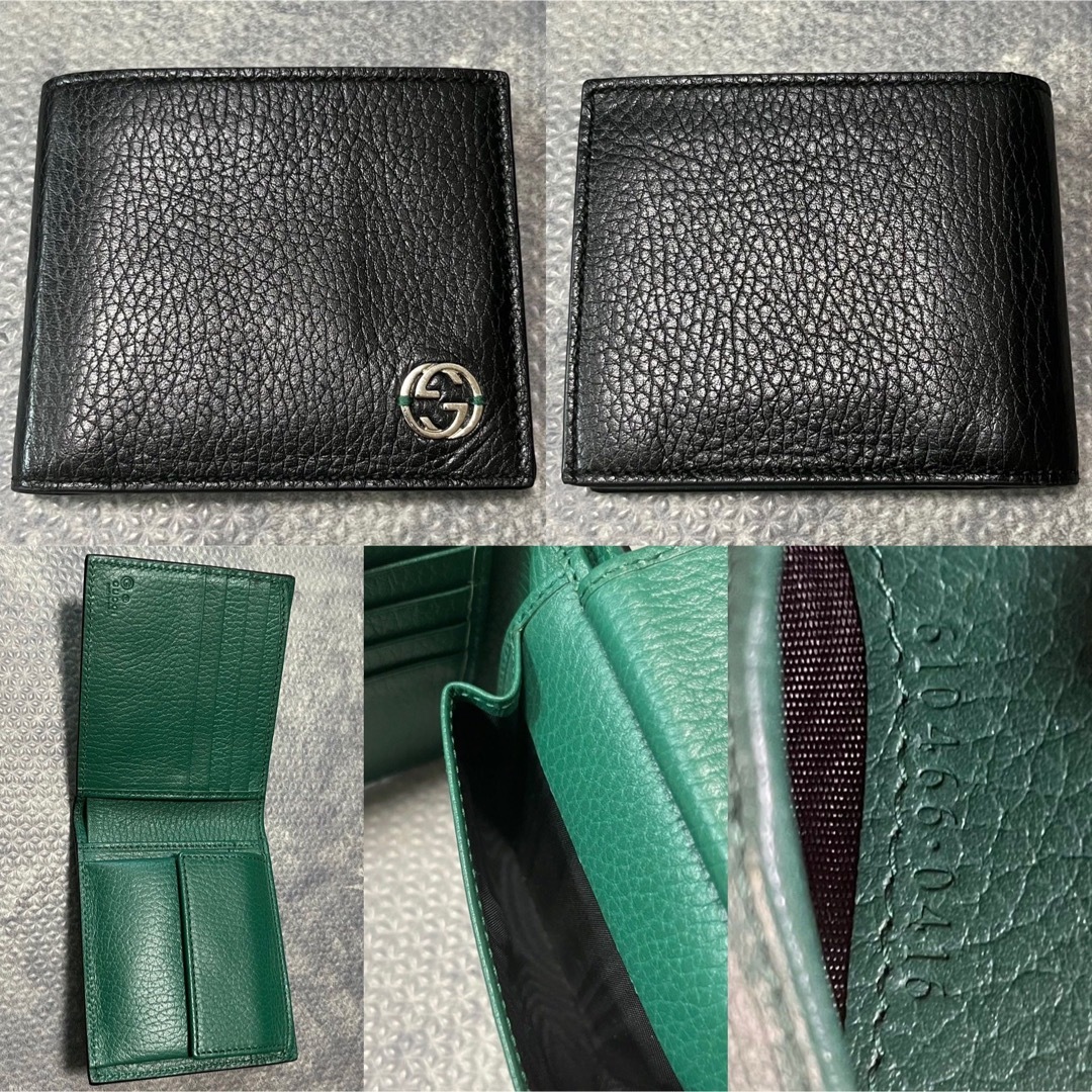 Gucci(グッチ)のGUCCI 財布　グリーン メンズのファッション小物(折り財布)の商品写真