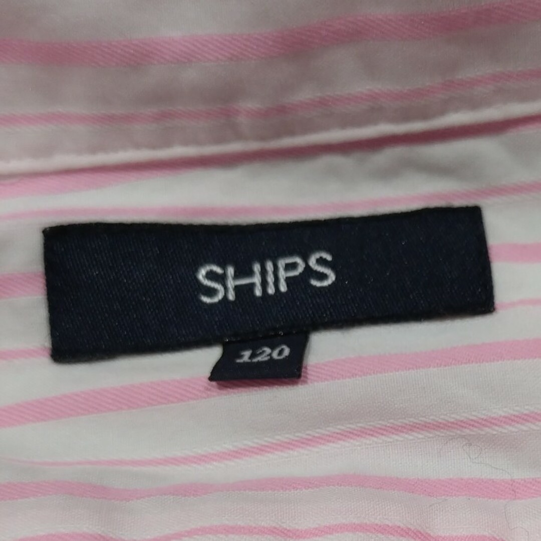 SHIPS(シップス)の長袖ブラウス SHIPS（120） キッズ/ベビー/マタニティのキッズ服女の子用(90cm~)(ブラウス)の商品写真