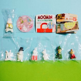 ムーミン(MOOMIN)のムーミン スナフキン ミイ ニョロニョロ キーホルダー フィギュア ガチャ(キャラクターグッズ)