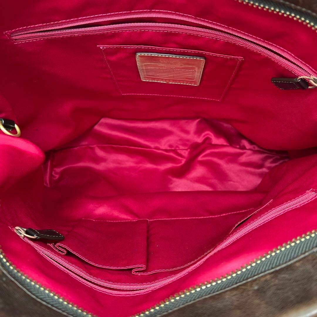 ✨良品✨COACH マディソン ハンドバッグ トートバッグ 手提げ ブラウン レディースのバッグ(トートバッグ)の商品写真