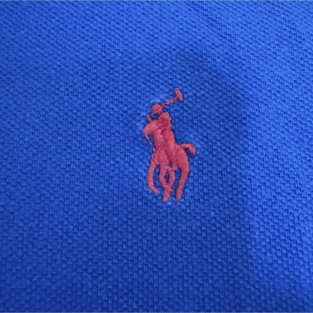 POLO RALPH LAUREN(ポロラルフローレン)のPOLO ラルフローレン　ポロシャツ　キッズ　男の子　ブルー　青　140  キッズ/ベビー/マタニティのキッズ服男の子用(90cm~)(Tシャツ/カットソー)の商品写真