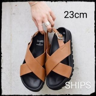 シップスフォーウィメン(SHIPS for women)のSHIPS for woman【美品】*シャークソールサンダル(サンダル)