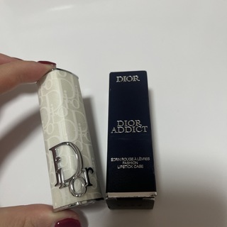 クリスチャンディオール(Christian Dior)のディオールアディクトリップケース　ホワイト(口紅)