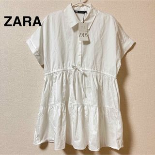 ザラ(ZARA)の新品未使用　ZARA トップス　S(カットソー(半袖/袖なし))