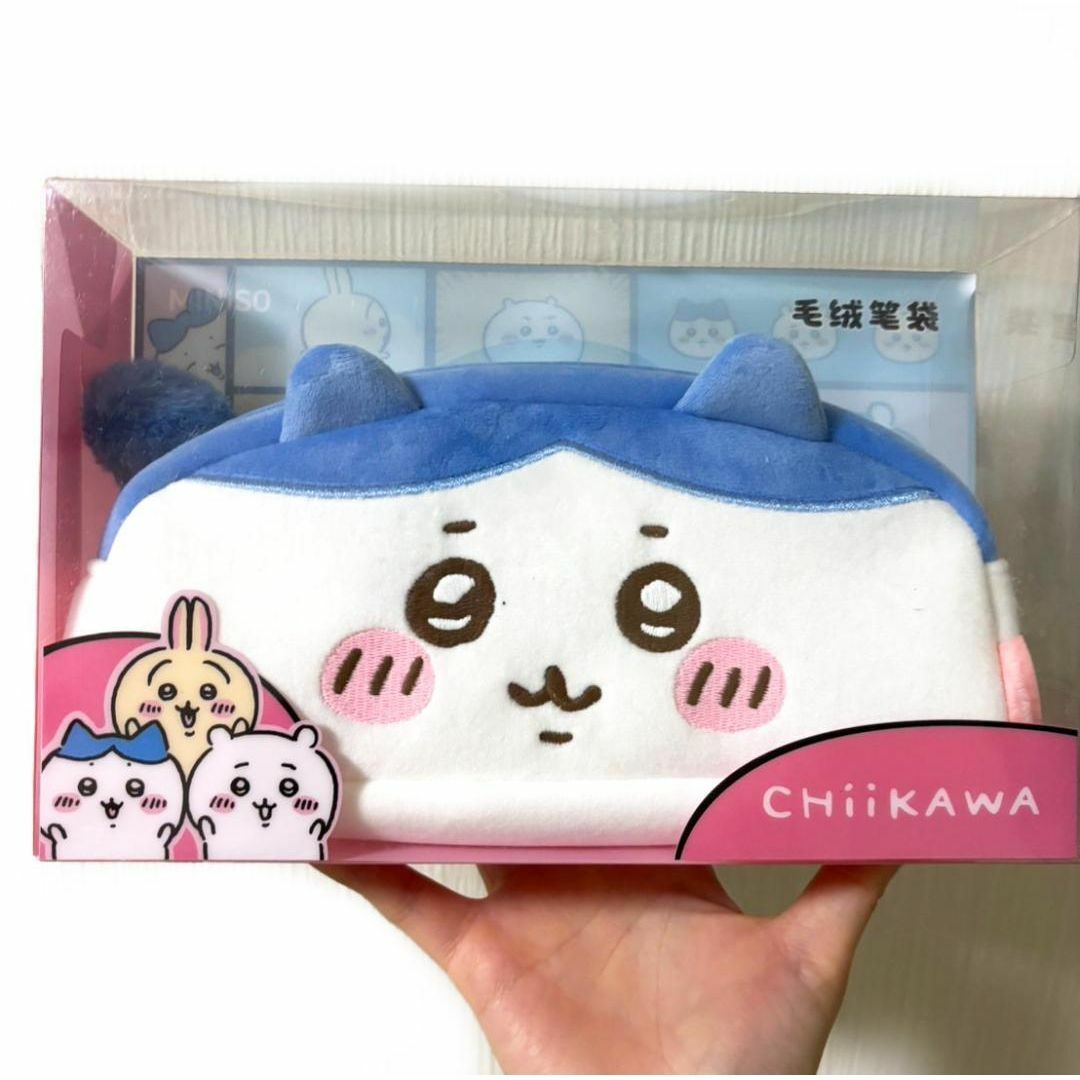 ちいかわ × MINISO　ペンケース　筆箱　ハチワレ　海外限定　日本未入荷 エンタメ/ホビーのアニメグッズ(その他)の商品写真