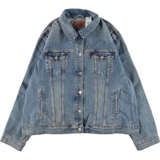 リーバイス(Levi's)の古着 リーバイス Levi's デニムジャケット Gジャン レディースXXL /eaa444356(Gジャン/デニムジャケット)