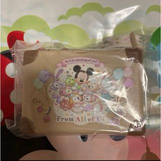 ダッフィー(ダッフィー)の東京ディズニーシー　ダッフィーフレンズ　スーベニア　トランクケース　小物入れ(キャラクターグッズ)