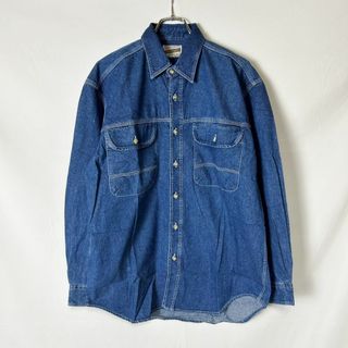 ラングラー(Wrangler)の80s～90s 韓国製 美品 wrangler ラングラー デニムシャツ L(シャツ)