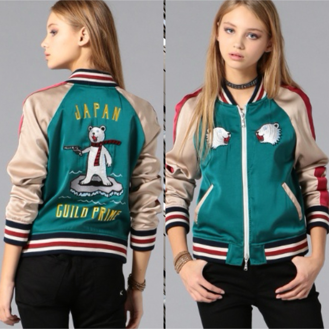 GUILD PRIME - GUILDPRIME WOMENS ホワイトベア マルチカラー GUILD PRIME - GUILDPRIME WOMENS ホワイトベア マルチカラー