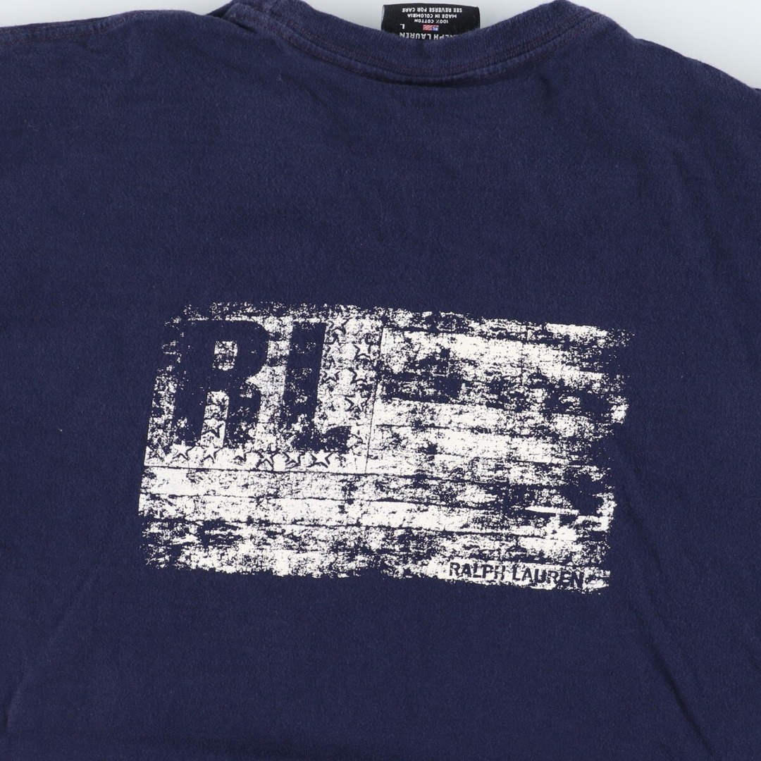 Ralph Lauren(ラルフローレン)の古着 ラルフローレン Ralph Lauren RALPH LAUREN JEANS CO 半袖 ロゴTシャツ メンズL /eaa441982 メンズのトップス(Tシャツ/カットソー(半袖/袖なし))の商品写真