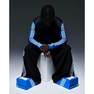 アディダス(adidas)の【希少】THE BOX SHOE “BLUE/CLOUD WHITE(スニーカー)