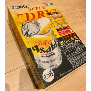 アサヒ(アサヒ)のスーパードライ　生ジョッキ缶　1箱（24缶入） 340ml×24缶(ビール)