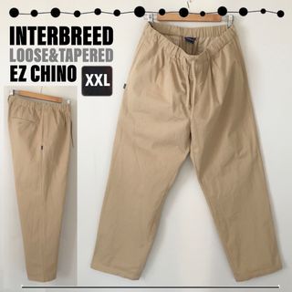 インターブリード(INTERBREED)のインターブリード★ルーズ&テーパード★イージーチノパンツ★2タック★XXL(チノパン)