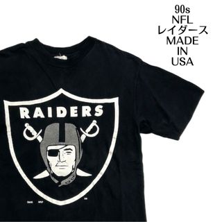 VINTAGE - 90s ビンテージ  NFL オークランド レイダース Tシャツ RAIDERS