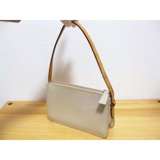 インデックス(INDEX)のサック SAC 本革ミニハンドバッグ ベージュ(ハンドバッグ)