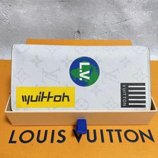 ルイヴィトン(LOUIS VUITTON)のLOUISVUITTONルイヴィトン ブラザ モノグラムタイガラマ ロゴストーリ(長財布)