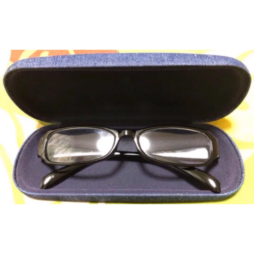 メガネケースデニム(ヨークシャーテリア) レディースのファッション小物(サングラス/メガネ)の商品写真