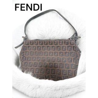 フェンディ(FENDI)のFENDI フェンディ ハンドバッグ ワンショルダー ズッカ柄 ズッキーノ 肩掛(ハンドバッグ)