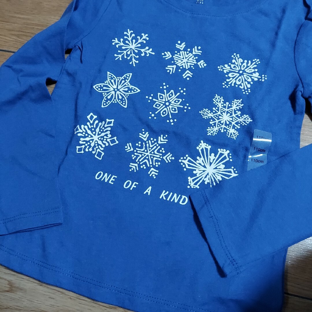 GAP Kids(ギャップキッズ)の長袖カットソー キッズ/ベビー/マタニティのキッズ服女の子用(90cm~)(Tシャツ/カットソー)の商品写真