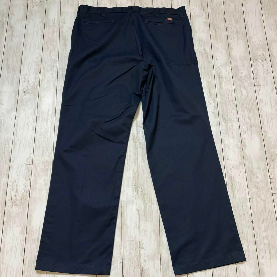 Dickies(ディッキーズ)のディッキーズ　Ｗ42　ワークパンツ　紺色ネイビー　サイズ2ＸＬ　長ズボン　古着 その他のその他(その他)の商品写真