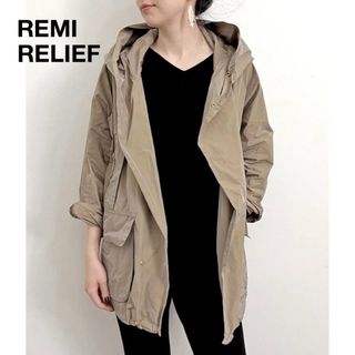 新品☆REMI RELIEF レミレリーフ ナイロンショートコート