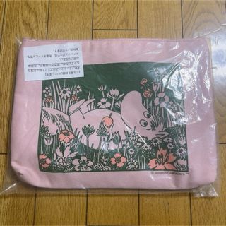 MOOMIN - 2点セット【新品】ORBIS×MOOMIN 大判フラットケース&メッシュポーチ