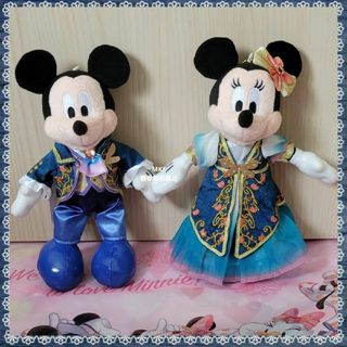 Disney - 新品*新作*お顔厳選*ファンタジースプリングス*ミッキーミニーぬいぐるみバッジ