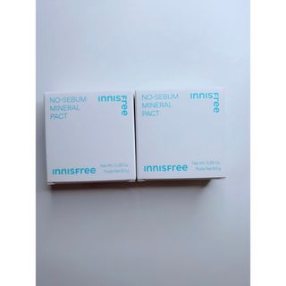 イニスフリー(Innisfree)のイニスフリー ノーセバム ミネラルパクトS ２個セット(フェイスパウダー)