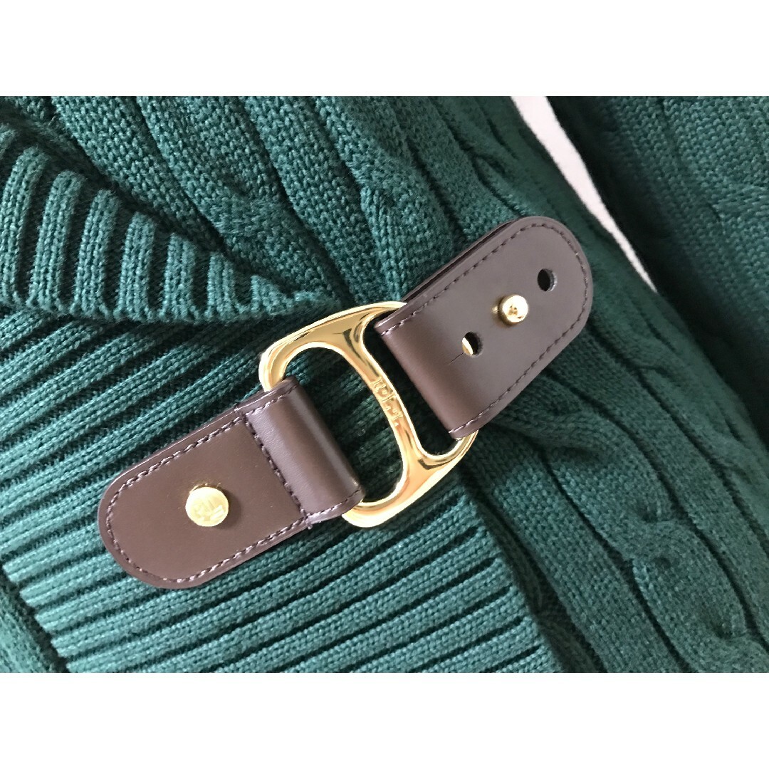 Ralph Lauren(ラルフローレン)のラルフローレン バッグルコットンセーター レディースのトップス(ニット/セーター)の商品写真