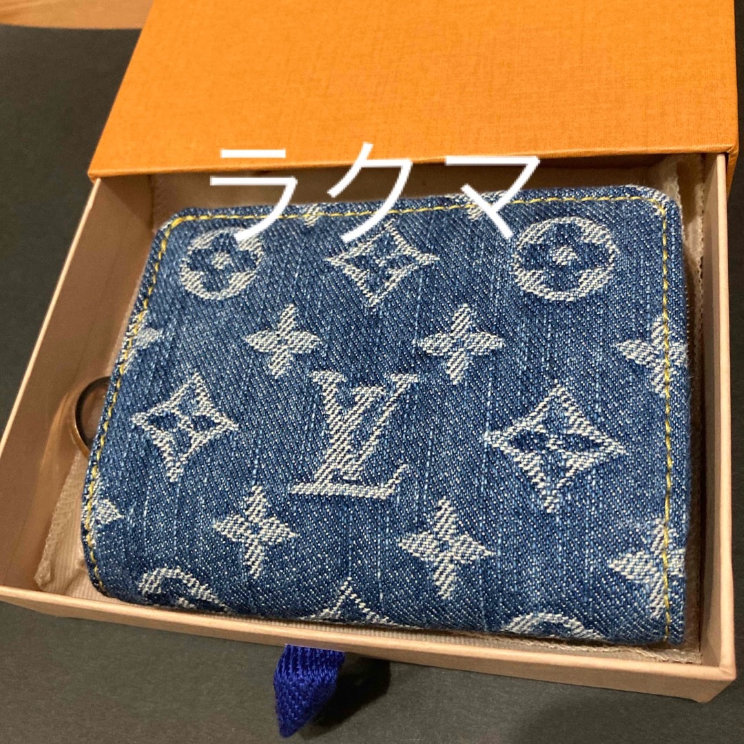 LOUIS VUITTON(ルイヴィトン)のルイヴィトン　2024年　デニム　ポルトフォイユ・ルー　日本限定　完売品 レディースのファッション小物(財布)の商品写真