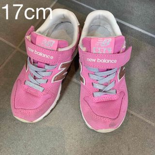 ニューバランス(New Balance)のニューバランス996 キッズ ピンク 美品 17cm(スニーカー)