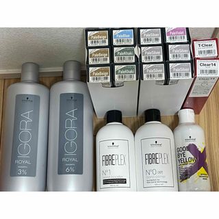 シュワルツコフプロフェッショナル(Schwarzkopf PROFESSIONAL)のシュワルツコフ　ミルボン　カラー剤デベロッパーセット(カラーリング剤)