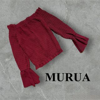 MURUA - MURUA 春服 ブラウス