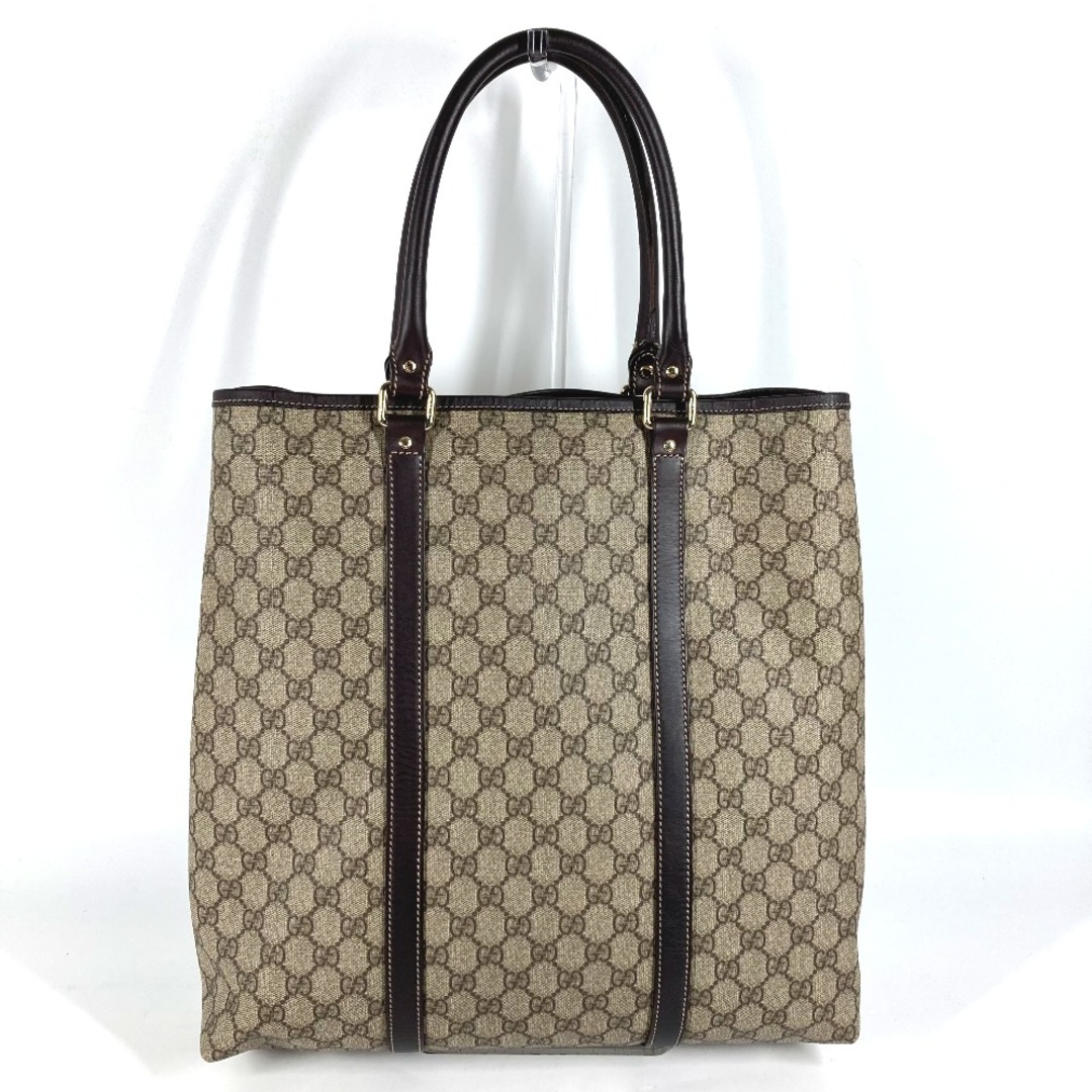 Gucci(グッチ)のグッチ GUCCI 縦型 228668 GGプラス トートバッグ カバン ショルダーバッグ PVC/レザー ベージュ メンズのバッグ(ショルダーバッグ)の商品写真