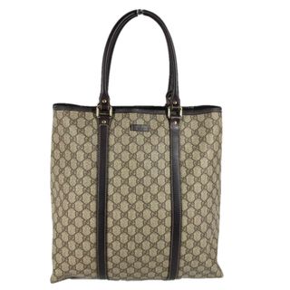 グッチ(Gucci)のグッチ GUCCI 縦型 228668 GGプラス トートバッグ カバン ショルダーバッグ PVC/レザー ベージュ(ショルダーバッグ)