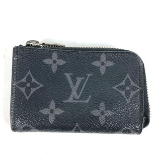 ルイヴィトン(LOUIS VUITTON)のルイヴィトン LOUIS VUITTON ポルトモネ ジュール Ｍ63536 モノグラムエクリプス L字ファスナー 財布 小銭入れ コインケース モノグラムエクリプスキャンバス ブラック(コインケース/小銭入れ)