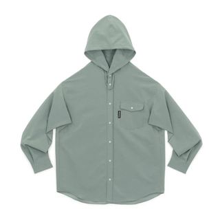 【極美品】リッジマウンテンギア　フーデットロングスリーブシャツ　XL(登山用品)