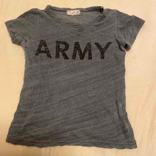 韓国のお土産キッズTシャツ　ARMY 110cm(Tシャツ/カットソー)