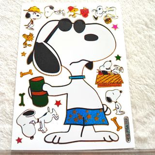 スヌーピー(SNOOPY)の●▲■スヌーピー　ラメ　シール　ステッカー　ジョイクール(シール)