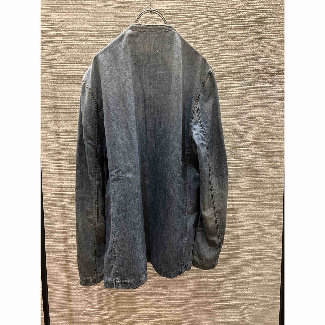 Maison Martin Margiela(マルタンマルジェラ)のMaison Margiela メゾンマルジェラ　デニム　ノーカラージャケット メンズのジャケット/アウター(ノーカラージャケット)の商品写真