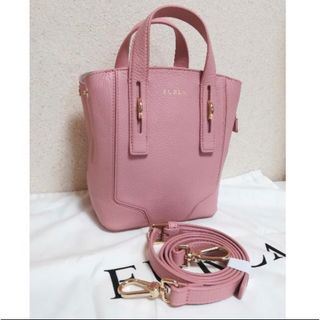 フルラ(Furla)の最終お値下げ❣️Furla フルラ　ペルラ　ミニ　ショルダー　レア　ピンク(ショルダーバッグ)